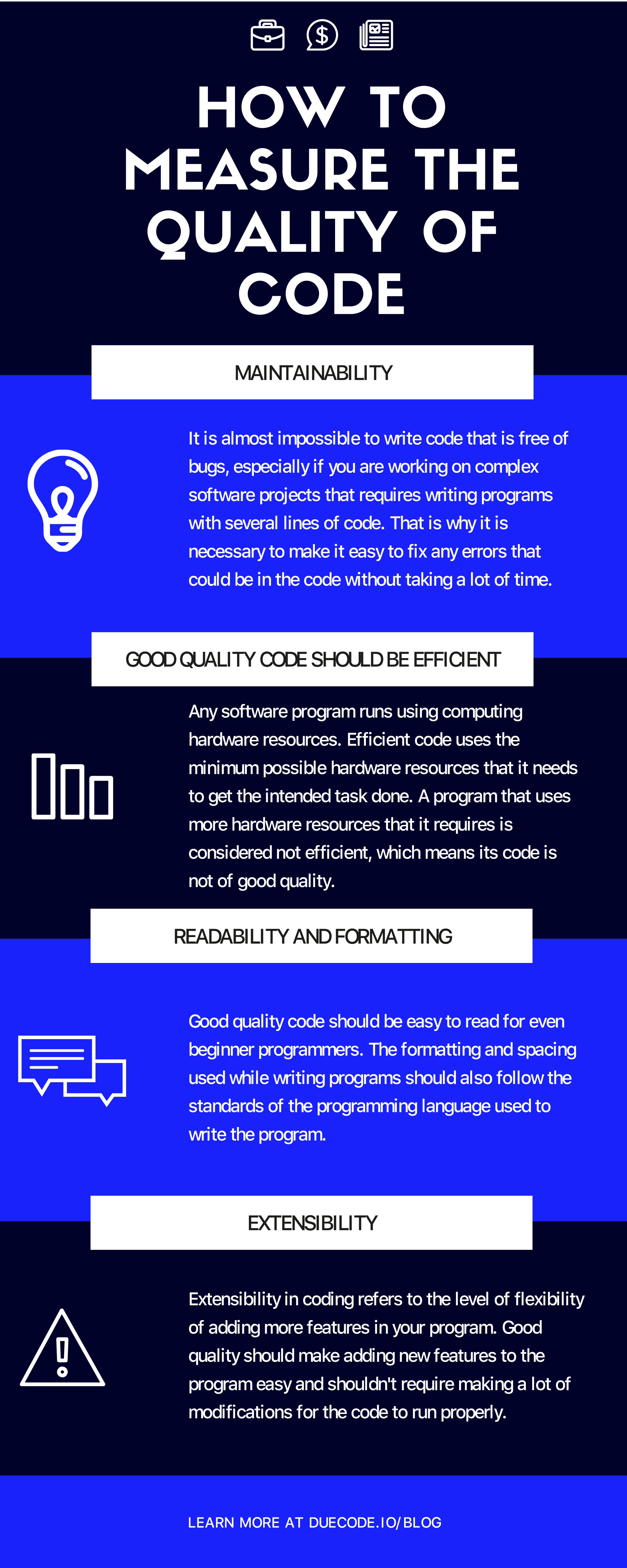 >How To Measure Code Quality Infographic
